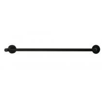 ECT Curo Single Towel Rail 750mm Black